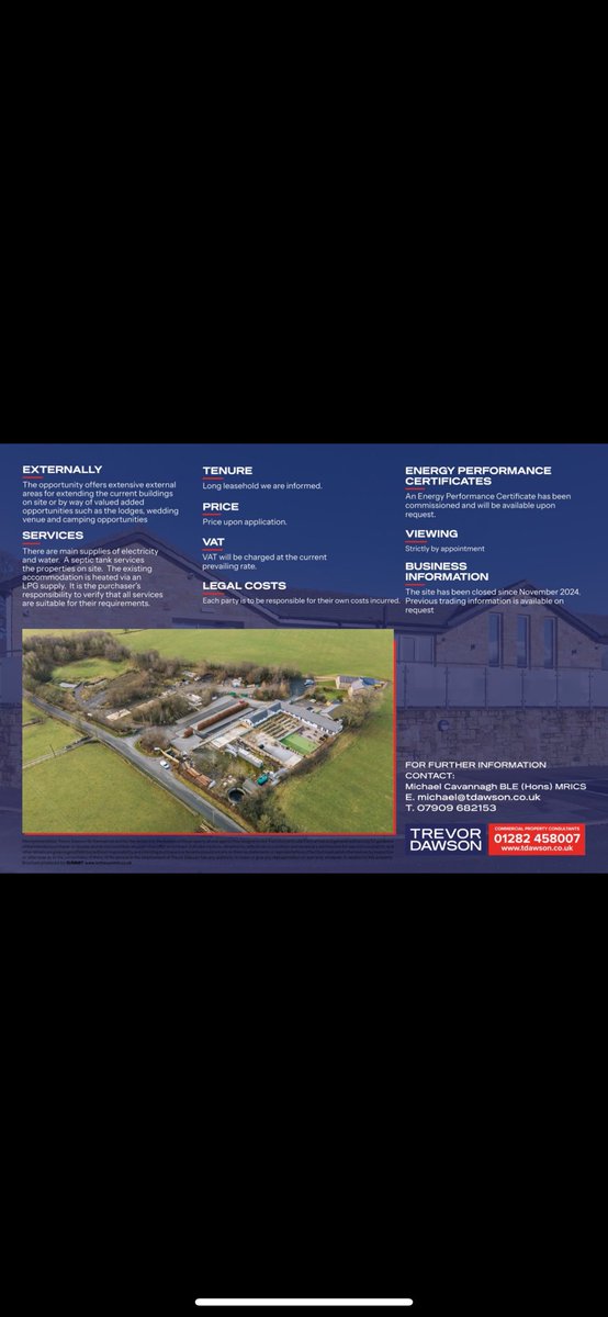 For Sale, newly converted, situated on 5.5 Acres of Area of Natural Beauty Land, complete with various Buildings / Business Opportunities etc including:

- 42 person holiday let

- Restaurant

- Garden Centre &amp; Shop

- 5 holiday lodges 

- Freedom Camping Site 

- Cruck Tent