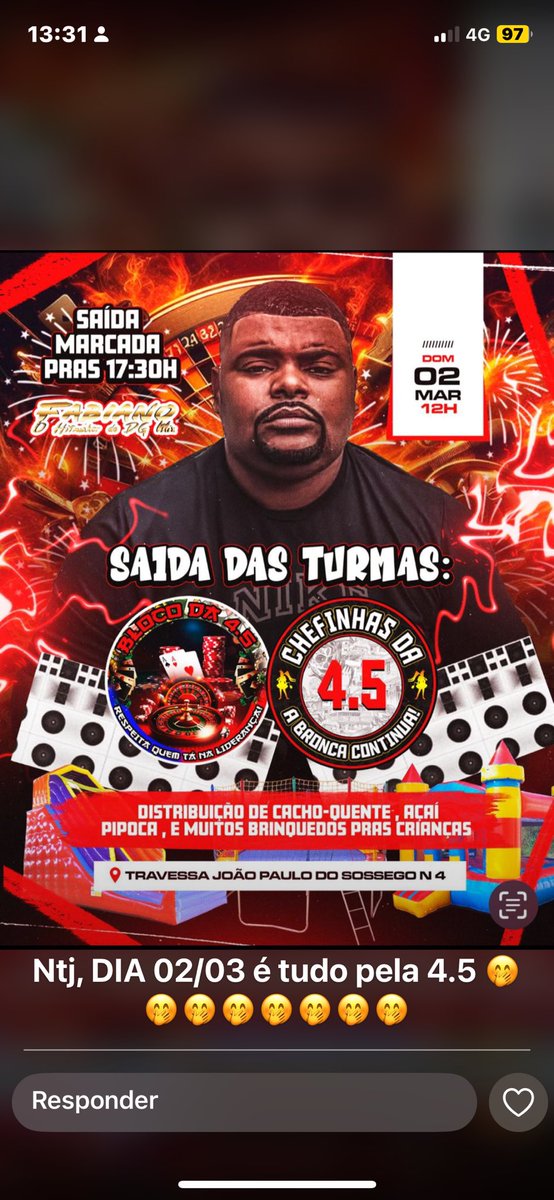 E o trem bala, pode fica com medo mesmo!!!!