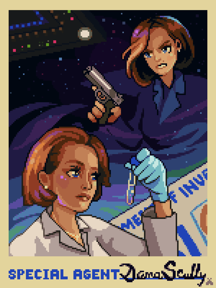 Scully fanart 🛸