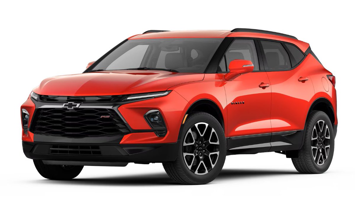 🔶 New Exterior Color 🔶 

Spice up your road game with Habanero Orange! Presenting the vibrant new exterior color upgrade for the 2025 Chevrolet Blazer.