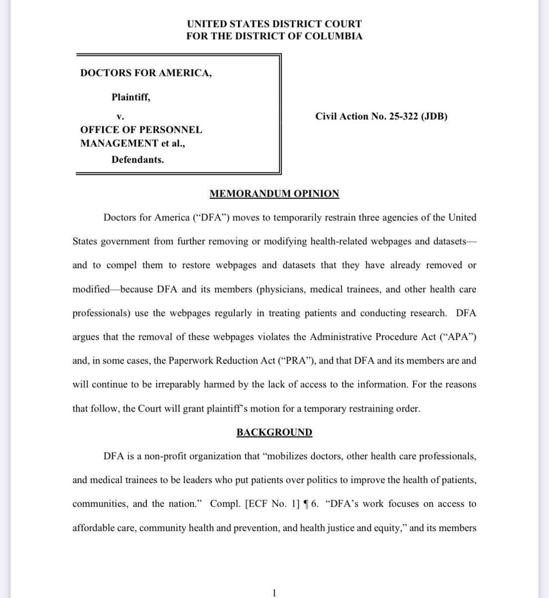 BREAKING: A federal judge has just ordered Trump to restore public health webpages about gender ideology and other issues that he abruptly deleted. 

It’s almost as if most of what Trump has done these last three weeks is ILLEGAL. 

Who would have thought that a convicted felon