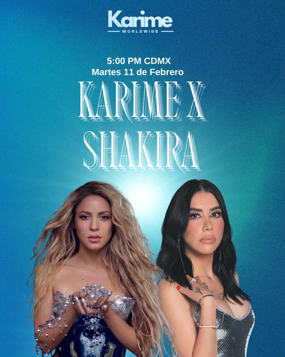 <a href="/KarimeWorldwide/">KWW</a> y <a href="/shakira/">Shakira</a> DOS REINAS 👑 EN UN MISMO LUGAR #LMYNLWorldTour #LMYNLWORLDTOURRIO 
#shakira #karimeyshakira 
🐺💋💎🔥