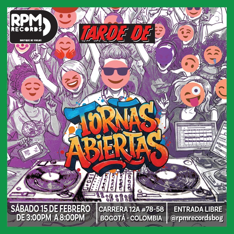 RPM Records Bogotá tweet media