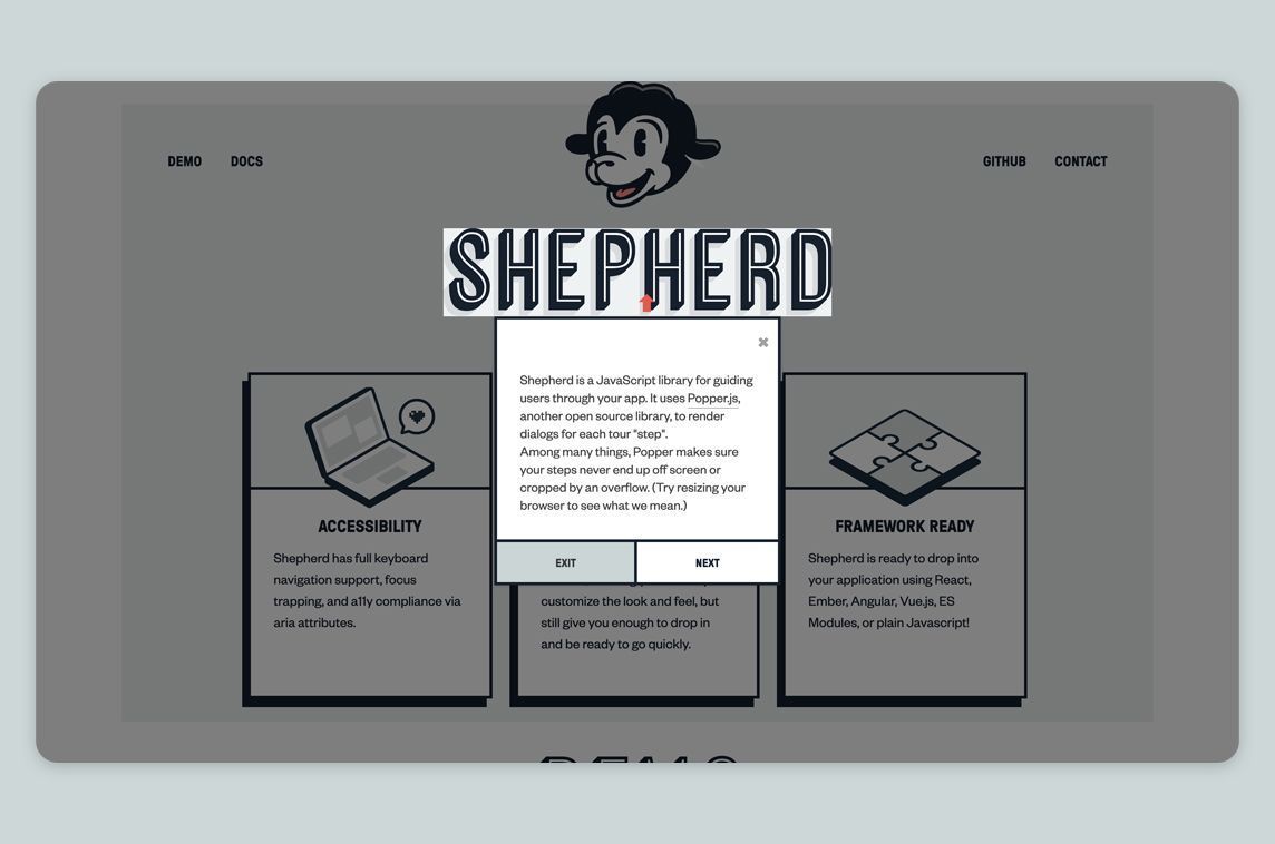 MadeWithVueJS's tweet image. Add custom user onboardings to your apps #madewithvuejs with this wrapper for the tour library Shepherd 🐑 - madewithvuejs.com/vue-shepherd