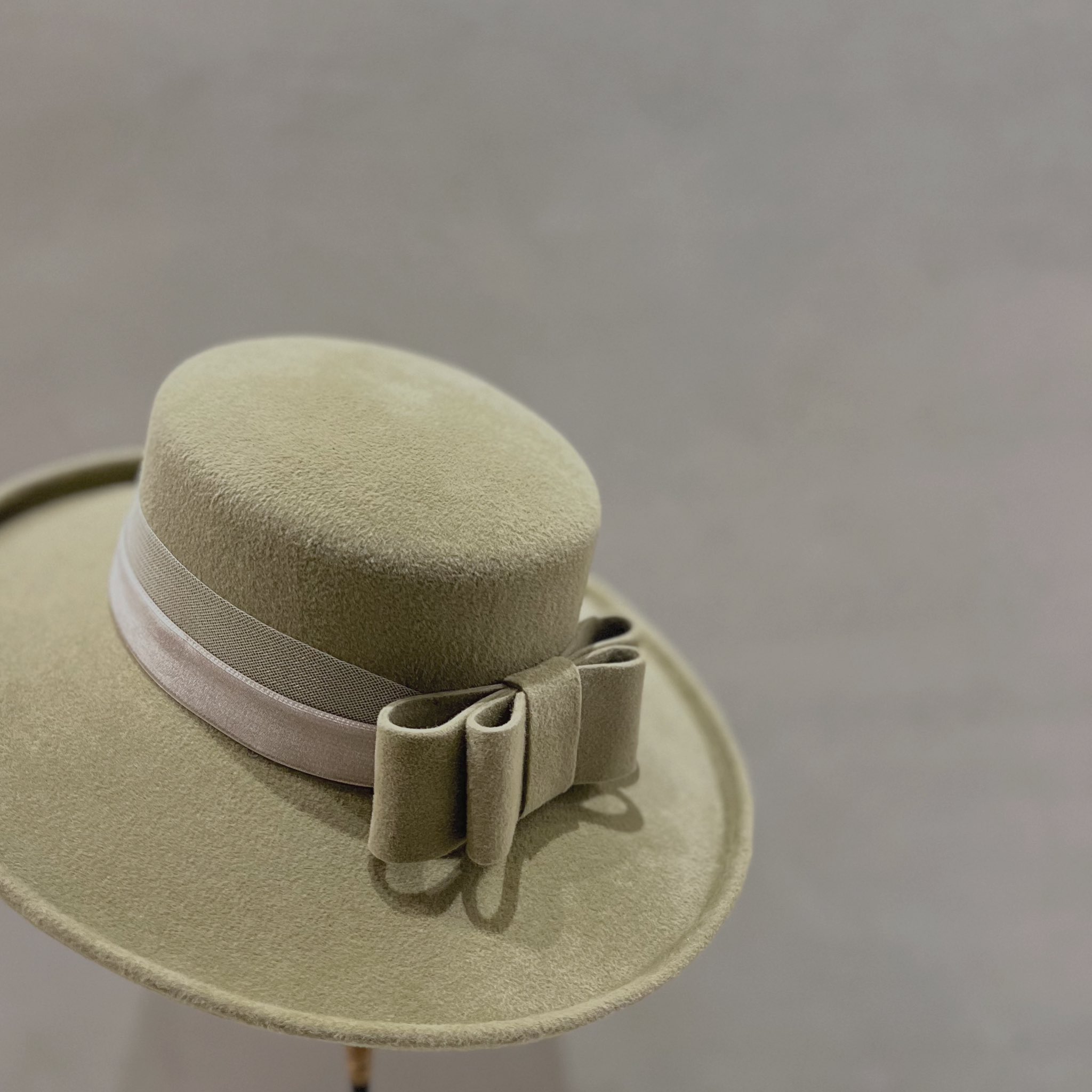 millinery mino（ミリナリーミノ）カサブランカ 麦わら帽子 millinery