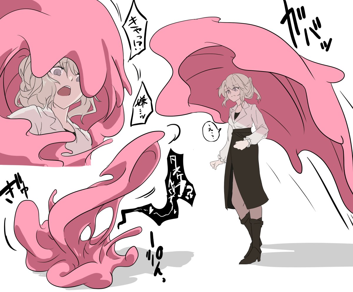 skeb作業の息抜き１時間半らくがき