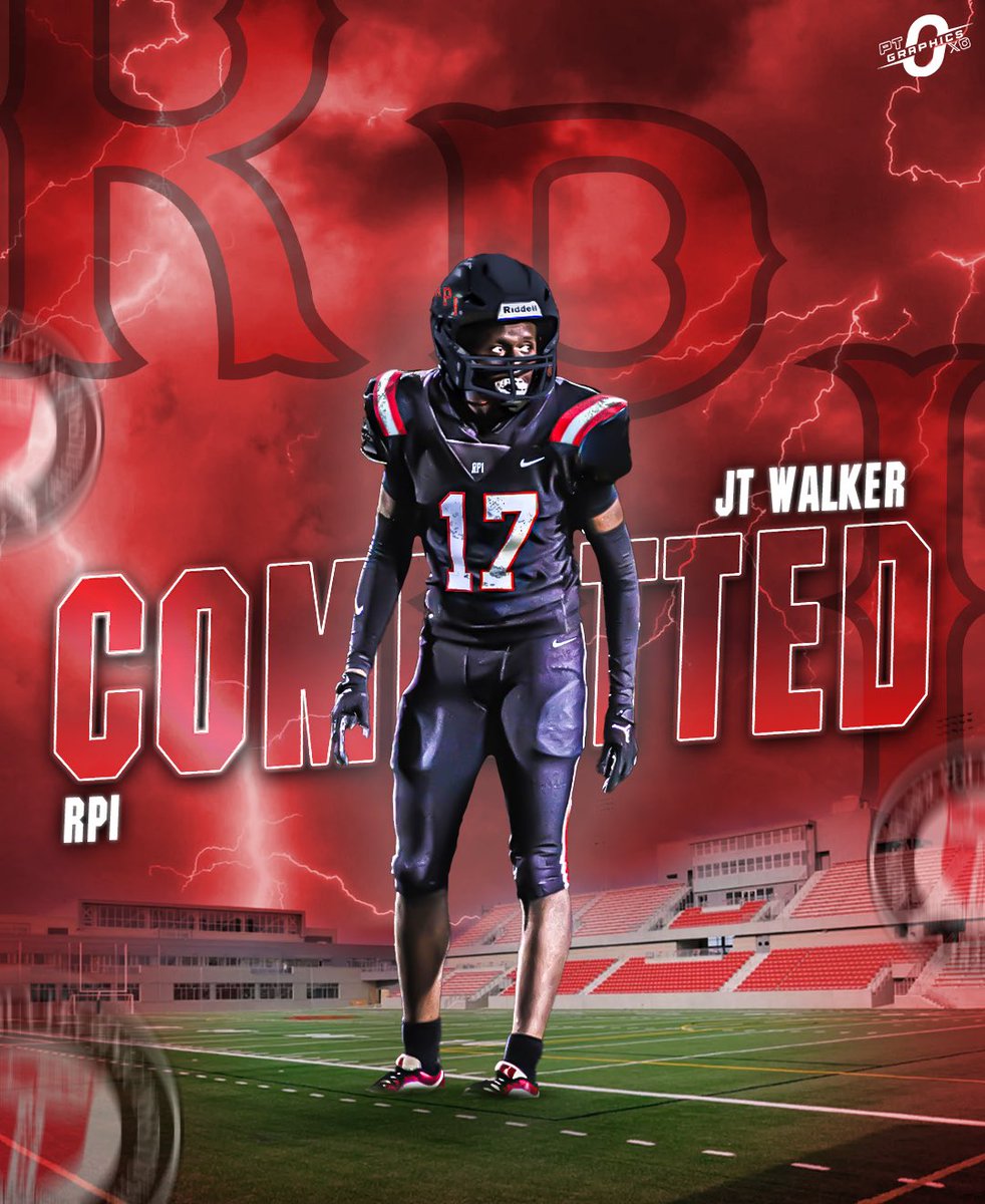 JT Walker (@jtwalker25) on Twitter photo Excited to commit to RPI for academics and football! Thankful for my family, coaches, and friends. Grateful to <a href="/CoachRI/">Ralph Isernia</a> and <a href="/RPIFootball/">πππ£π¨π¨ππ‘πππ§ ππ€π€π©πππ‘π‘</a> for this opportunity!
@coachbarbieri <a href="/PetePalczewski/">Pete Palczewski</a> <a href="/RPIAthletics/">RPI Athletics</a>
@gainesvillefoo1 @coachbruton <a href="/CoachTreCage/">Tre Cage</a> @gomvb <a href="/ThedealFitness/">chris garrett</a> Excited to commit to RPI for academics and football! Thankful for my family, coaches, and friends. Grateful to <a href="/CoachRI/">Ralph Isernia</a> and <a href="/RPIFootball/">πππ£π¨π¨ππ‘πππ§ ππ€π€π©πππ‘π‘</a> for this opportunity!
@coachbarbieri <a href="/PetePalczewski/">Pete Palczewski</a> <a href="/RPIAthletics/">RPI Athletics</a>
@gainesvillefoo1 @coachbruton <a href="/CoachTreCage/">Tre Cage</a> @gomvb <a href="/ThedealFitness/">chris garrett</a>