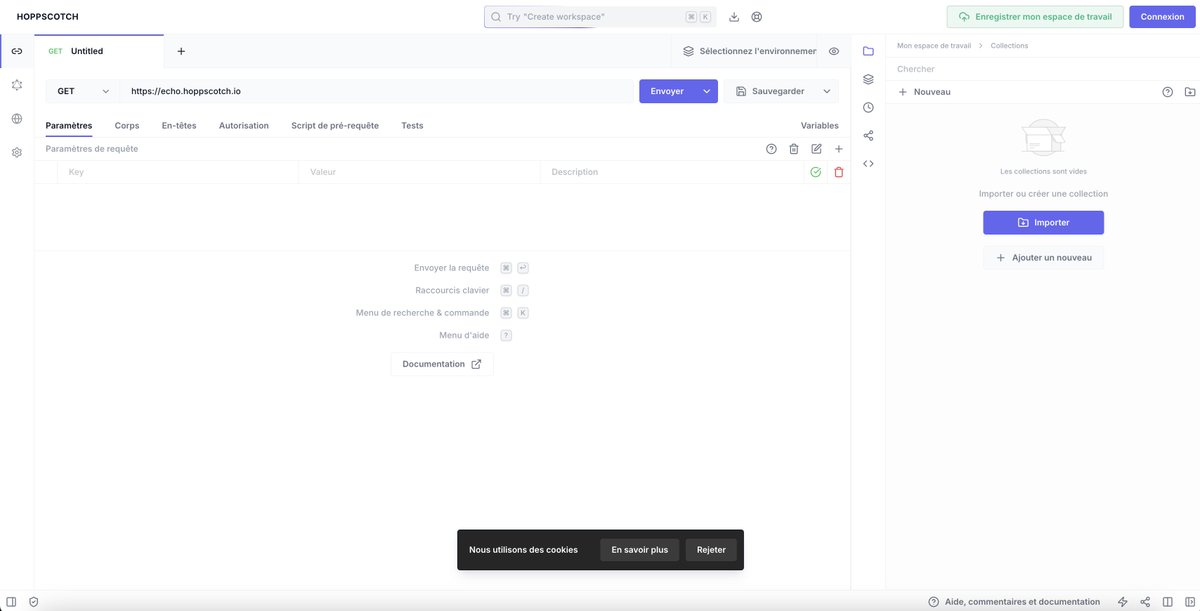 bearstech's tweet image. Hoppscotch : une alternative Open Source à Postman & Insomnia pour le développement d'API.
✅ Support les méthodes HTTP
✅ WebSockets
✅ GraphQL
✅ MQTT
👉 Le projet : github.com/hoppscotch/hop…
👉  La documentation : docs.hoppscotch.io/documentation/