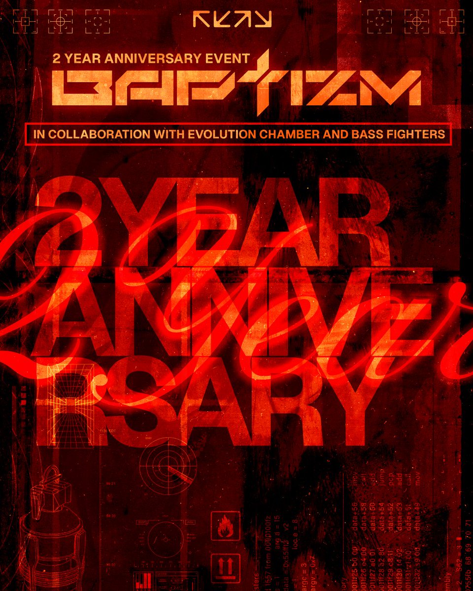 A R T I S T  A N N O U N C E M E N T //..
I N C O M I N G //.

<a href="/MagnetudeMusic/">Magnetude</a> with <a href="/kidbeesha/">beesha</a> on visuals.
baptizm.net

Graphic design: <a href="/catm3lt/">catmelt</a>
Illustration: Crispy Canvas

Join us, Friday February 21st.
Become Baptized.