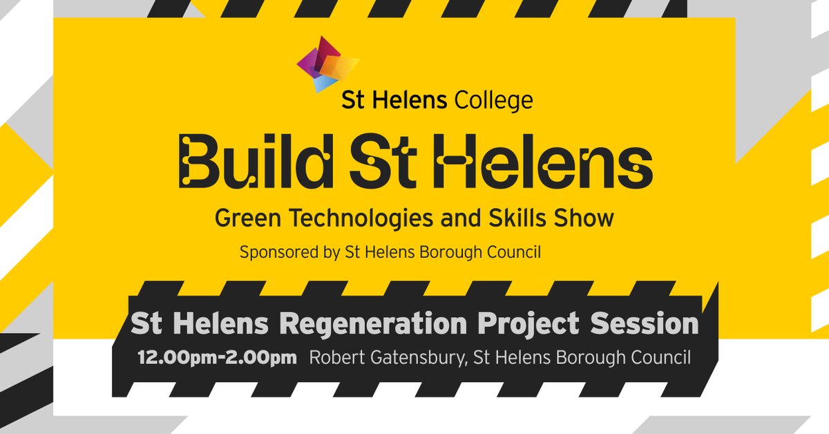 St Helens College (@sthelenscollege) on Twitter photo π§ Want to find out more about <a href="/sthelenscouncil/">St Helens Borough Council</a>'s Regeneration Project?
Join us at our Skills Show & learn more about the key updates from Programme Lead, Robert Gatensbury.
π Feb 27th | 12.00pm - 2pm
π Totally Wicked Stadium
πΈ FREE
Book your place: bit.ly/4gwGGot π§ Want to find out more about <a href="/sthelenscouncil/">St Helens Borough Council</a>'s Regeneration Project?
Join us at our Skills Show & learn more about the key updates from Programme Lead, Robert Gatensbury.
π Feb 27th | 12.00pm - 2pm
π Totally Wicked Stadium
πΈ FREE
Book your place: bit.ly/4gwGGot