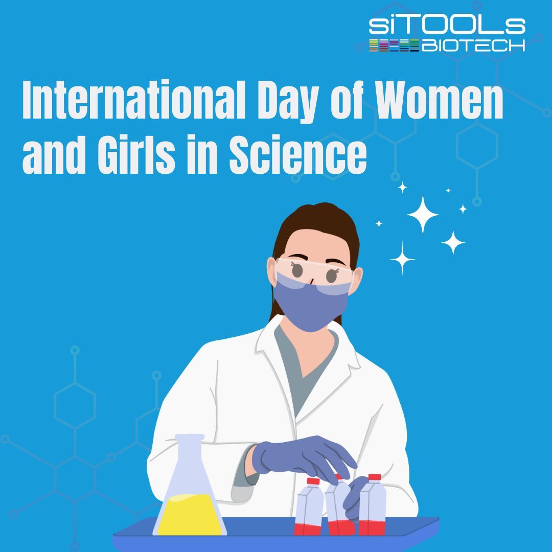 Happy International Day of Women and Girls in Science!👩‍🔬 From groundbreaking researchers to creative problem-solvers, women continue to drive innovation and progress across all scientific fields. At siTOOLs Biotech, we celebrate and support their invaluable contributions to