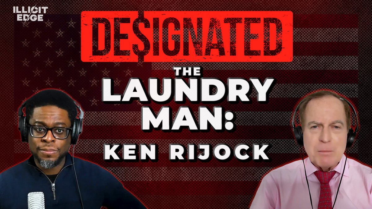 Illicit Edge (@illicitedge) on Twitter photo The Laundry Man: with Ken Rijock and <a href="/SignCurve/">Yaya Jata Fanusie</a> | Designated's latest episode is available NOW!
#moneylaundering
#financialcrime
#miamivice
#undercover
#shellcompanies
#compliance
Proudly supported by <a href="/trmlabs/">TRM Labs</a>
YouTube: youtu.be/TiXmVhZzjvk
Audio: podcasts.apple.com/us/podcast/the… The Laundry Man: with Ken Rijock and <a href="/SignCurve/">Yaya Jata Fanusie</a> | Designated's latest episode is available NOW!
#moneylaundering
#financialcrime
#miamivice
#undercover
#shellcompanies
#compliance
Proudly supported by <a href="/trmlabs/">TRM Labs</a>
YouTube: youtu.be/TiXmVhZzjvk
Audio: podcasts.apple.com/us/podcast/the…