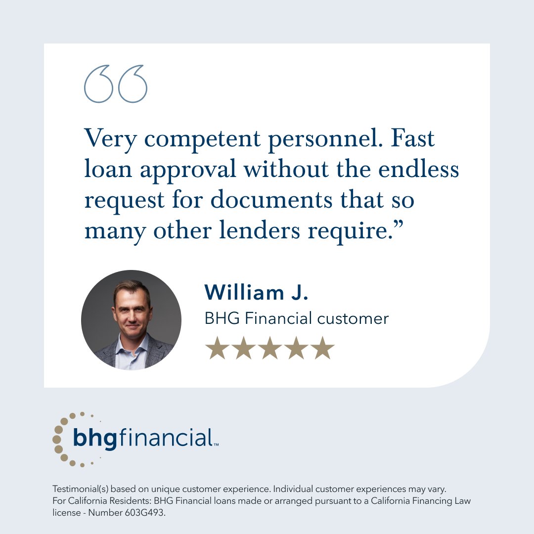 Get the seamless loan experience you've been looking for with the team at BHG Financial. Connect with us today and see the difference: bit.ly/4hQoZB3