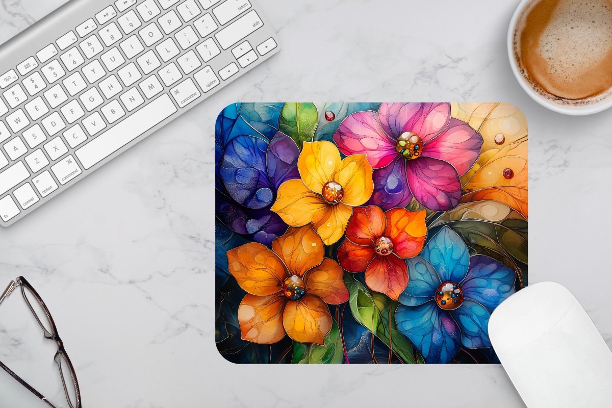 CraftsEtcOnline's tweet image. Brighten up your workspace with this stunning floral Mouse Pad Sublimation PNG!  Available now on #CreativeFabrica #SublimationDesign #MousePadArt #DigitalDownload creativefabrica.com/product/alcoho…