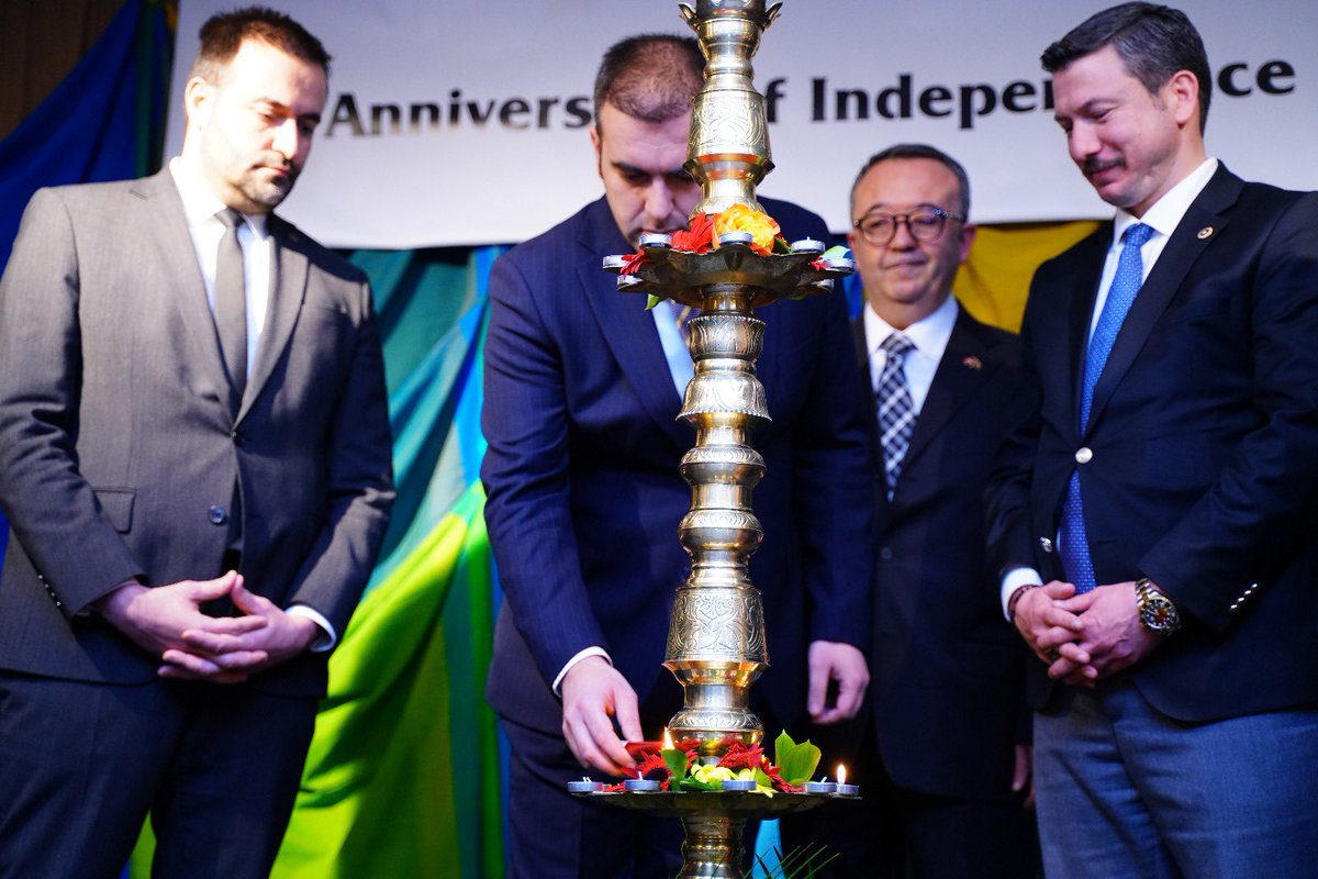 Celebrating Sri Lanka’s 77th Independence Anniversary in Ankara

We had the great honor of hosting the 77th Anniversary of Sri Lanka’s Independence, organized by the Embassy of Sri Lanka in Ankara, <a href="/slembankara/">Sri Lanka in Türkiye</a> on 4th February 2025 at Serendip Ballroom, Mimi Hotel - Ankara. This