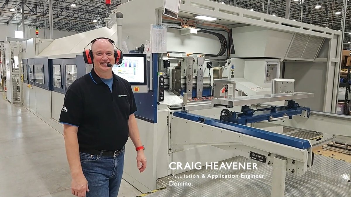 VIDEO: Enjoy a Virtual Tour of the Domino X630i

Take a closer look at the Domino X630i digital aqueous inkjet corrugated press, as Craig Heavener, Domino Installation &amp; Application Engineer, provides an in-depth overview. 

🎥 VIDEO: youtu.be/Fbfo366XBrc