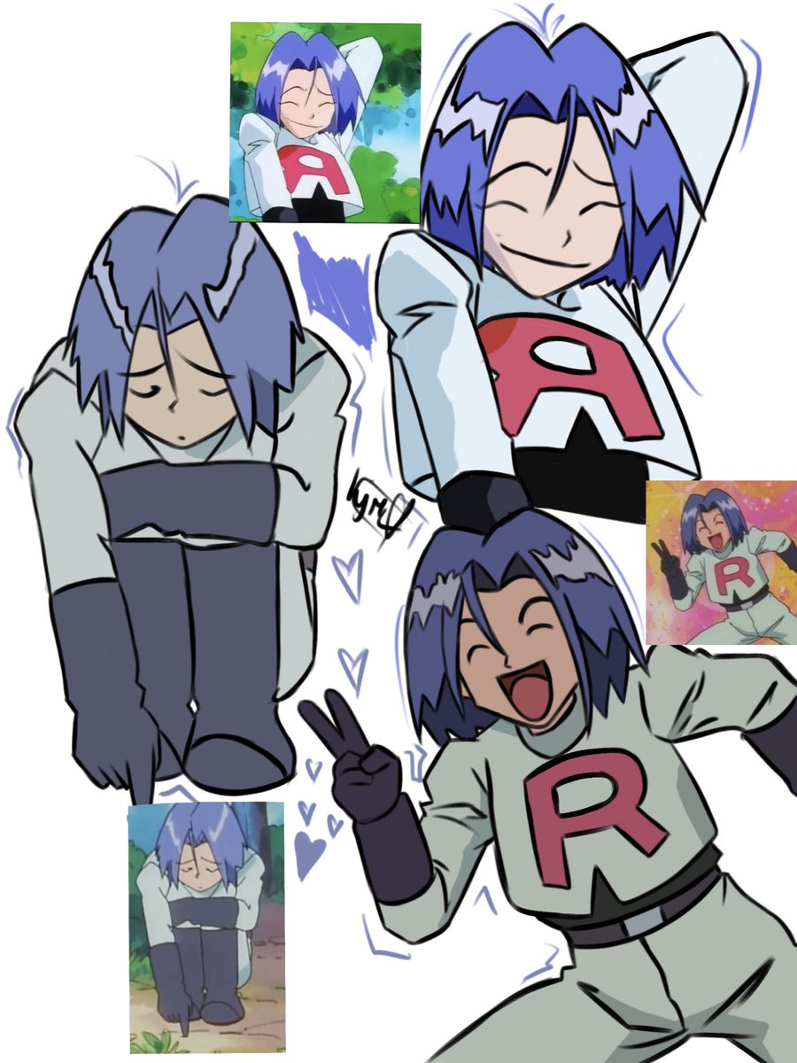 syleon_art's tweet photo. James redraws bc yeah I did spend all day on this #teamrocket #pokemon #teamrocketjames https://t.co/jKezGzDcY5