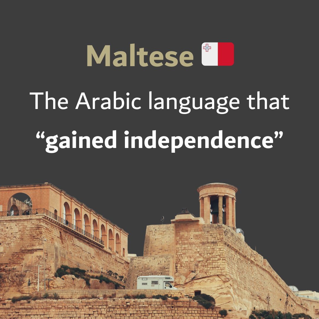 docstream_co's tweet image. For over 200 years of Arab rule, Malta’s population was Arabized, speaking a form of Tunisian. After the Normans came in 1091 mass conversion to Christianity led Malta’s Arabic to slowly cut off from the rest of Arabs.

#DocStreamStory #Malta #Arabic #Italian #Latin #language