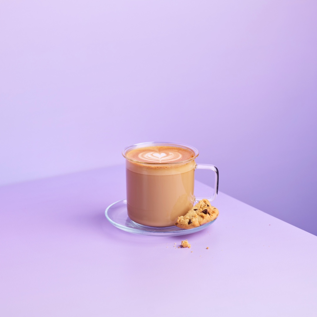JavaRepublic's tweet image. Happy #NationalLatteDay - Just in case you were looking for a sign to treat yourself to something new! Try our new Cookie Latte available in both our cafes - Molesworth street and Ballycoolin for a limited time only 🍪