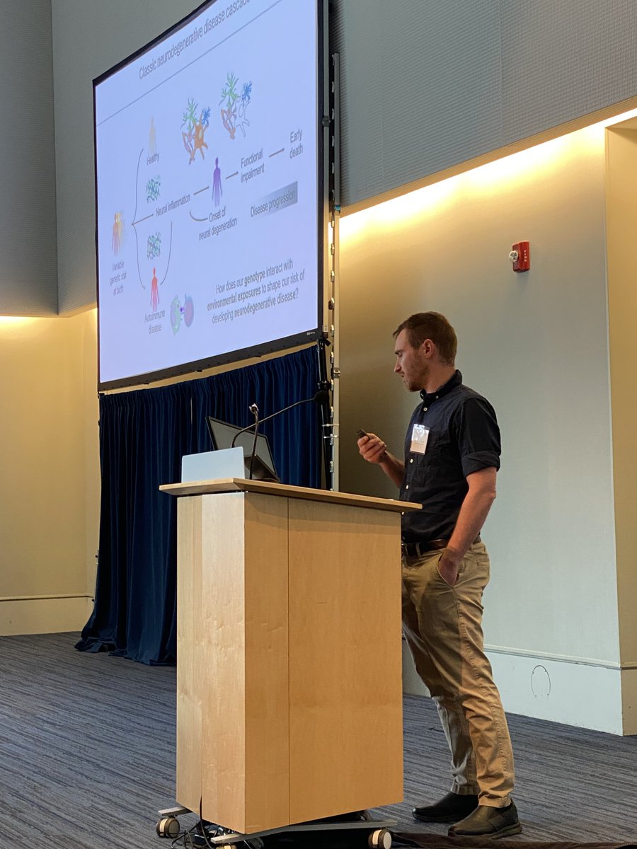 Adam Burgener (@adam_d_burgener) on Twitter photo Dr Aaron Burberry from <a href="/CWRUSOM/">CWRU School of Medicine</a> presenting on the brain- gut axis and how the environment can shape your gut microbiome and consequently neural inflammation. Cool science!
- 3rd Annual Case Comprehensive Cancer Center Microbiome Workshop
<a href="/caseccc/">Case Comp Cancer Ctr</a> <a href="/cwru/">Case Western Reserve</a> #microbiome Dr Aaron Burberry from <a href="/CWRUSOM/">CWRU School of Medicine</a> presenting on the brain- gut axis and how the environment can shape your gut microbiome and consequently neural inflammation. Cool science!
- 3rd Annual Case Comprehensive Cancer Center Microbiome Workshop
<a href="/caseccc/">Case Comp Cancer Ctr</a> <a href="/cwru/">Case Western Reserve</a> #microbiome