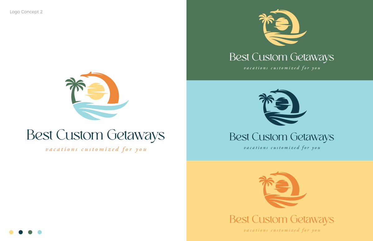 We had a lot of fun working on this fun logo for Best Custom Getaways. It showcases a vibrant and dynamic visual identity~ Check out the presentation of logo options we offered BCG at loom.ly/0Us5vE0
#logodesign #logo #identity #services #business