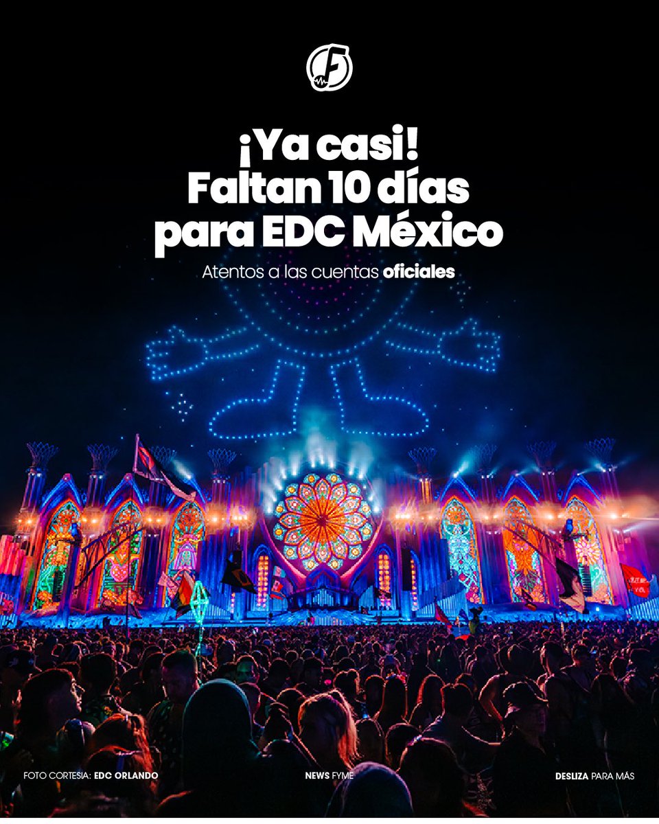 Headliners, solo faltan 10 días para <a href="/EDC_MEXICO/">EDC Mexico</a> 2025 ⛪️

#EDCMexico