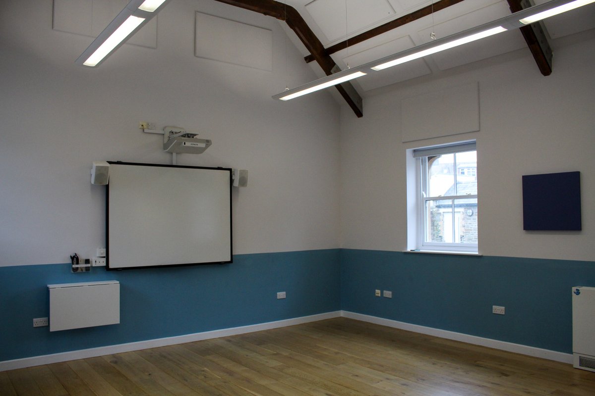 Stable One has been renovated! Perfect for meetings, yoga, and more. Book now: insolecourt.org/rooms/