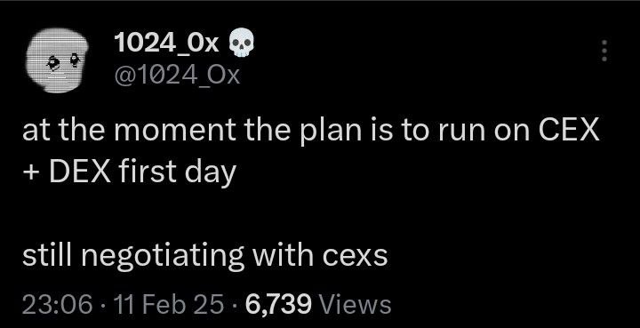 itszonium's tweet photo. Is the $PAWS listing scheduled for February?

What are your thoughts on this?
Please write in the Reply Section. 👇

#PAWS #PAWSMAS #PAWSED #pawsandclaws #PAWSairdrop #Airdrops #pawsnews #Solana #pawsonsol https://t.co/zNnWU5Rc6v