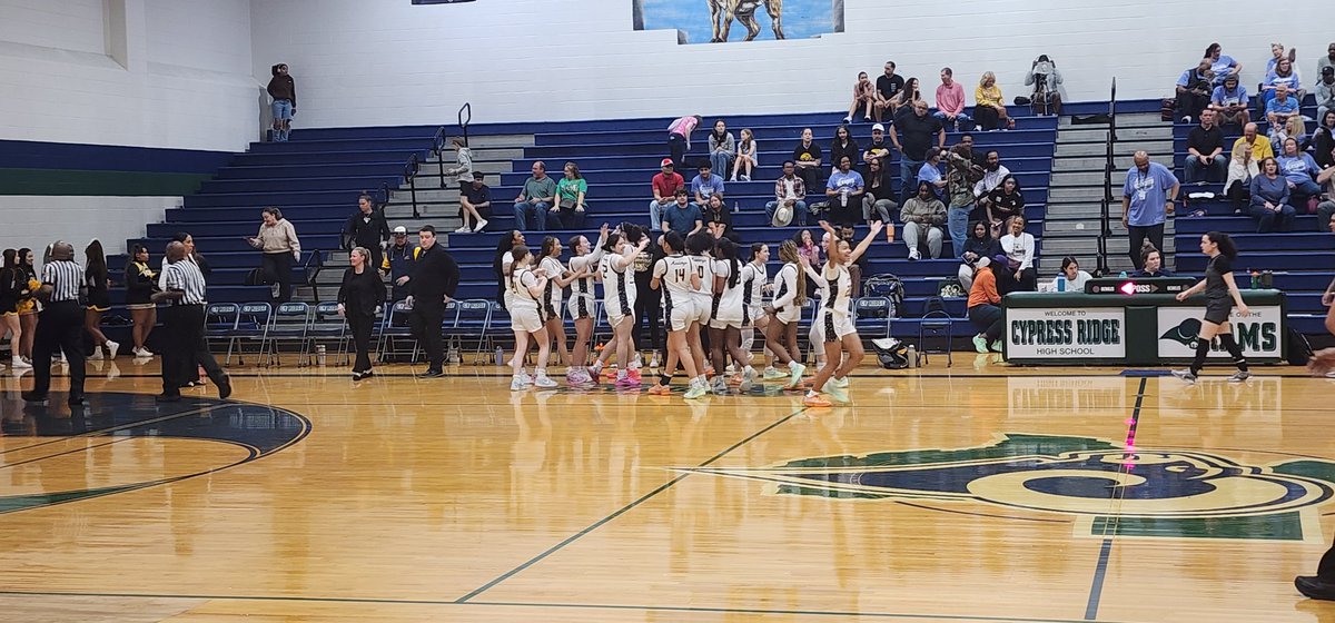 J3sMom's tweet image. Last night, was an absolute thrill as I watched our Lady Mustangs take down Klein Oak in an intense high-energy battle! The Bi-District game is in the books--now it's time to focus on the next! Area Round, here we come!!!
@CyRanchGBB @CyRanchVball