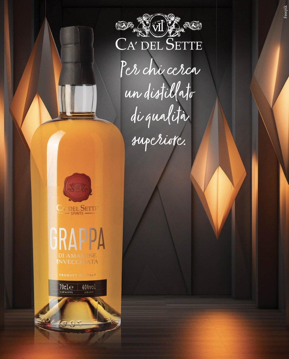 Cadelsette's tweet photo. Ca' del Sette's Aged Amarone Grappa and dark chocolate: the ideal recipe for a moment of relaxation and meditation. #cadelsette #grappa #italianspirits https://t.co/9tnV4ZsWtA