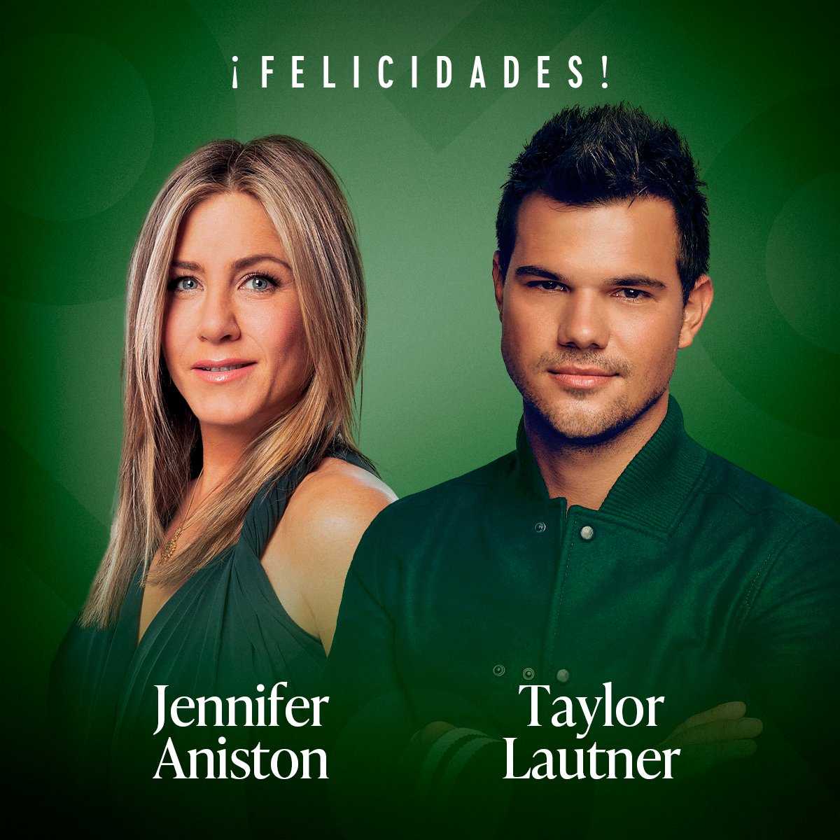 ClaroVideoMx's tweet image. 🥳 ¿Te unes a la fiesta? 🥳  bit.ly/3VWLJqE

#JenniferAniston  #TaylorLautner