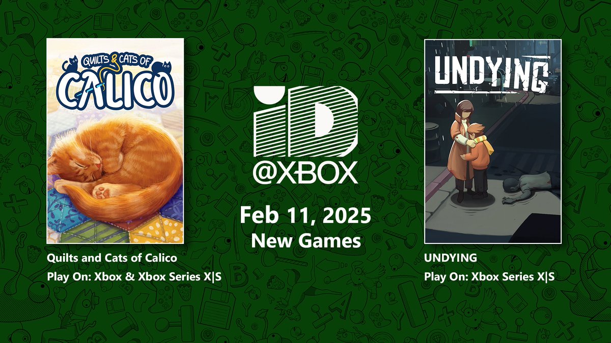 This is one of the busiest launch weeks ever for ID with 25+ indies games launching on Xbox! Today we start with 2!

Whether you are a fan of cats and board games or someone who enjoys action adventures amid the zombie apocalypse, we’ve got you covered!

Find links below 🔗⬇️