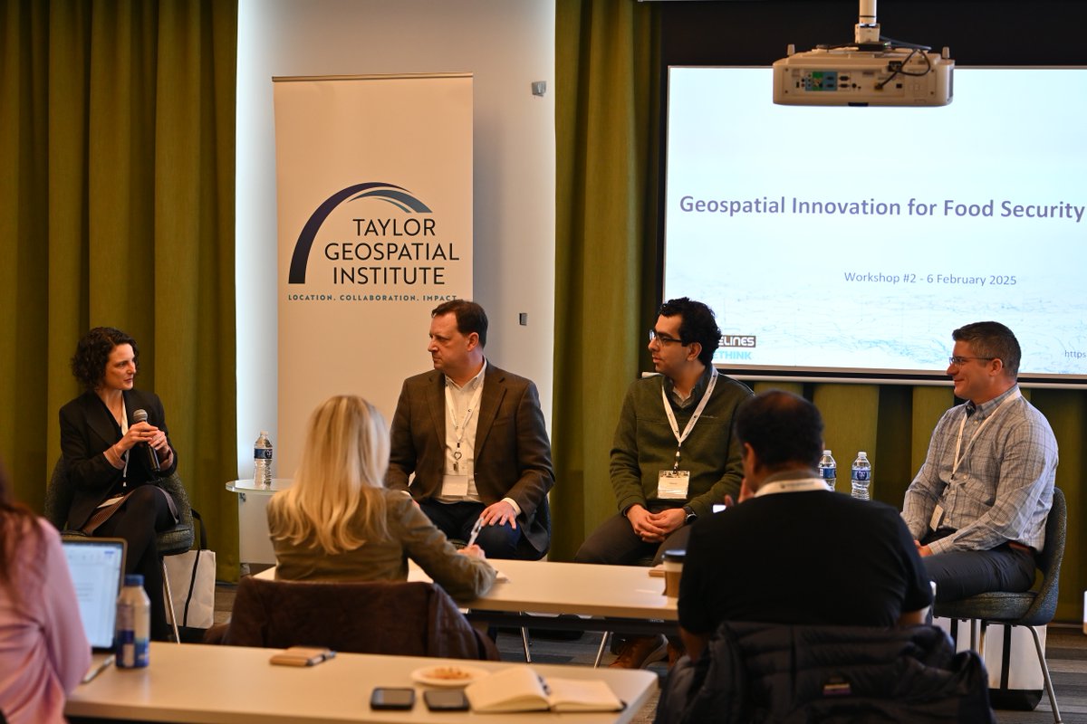 TaylorGeospatial (@taylorgeostl) on Twitter photo #TGI #GIFS Workshop Feb 6 Panel on #Geospatial & #sustainableag highlighted challenges like tech #affordability and #integration for farmers. Key takeaway: Innovation must fit into the system for users to adopt
#GeospatialInnovation #TGIEvent <a href="/RachelOpitz/">Rachel Opitz</a> <a href="/nadinesa/">Nadine Alameh (also @thenadinesa.bsky.social)</a> #TGI #GIFS Workshop Feb 6 Panel on #Geospatial & #sustainableag highlighted challenges like tech #affordability and #integration for farmers. Key takeaway: Innovation must fit into the system for users to adopt
#GeospatialInnovation #TGIEvent <a href="/RachelOpitz/">Rachel Opitz</a> <a href="/nadinesa/">Nadine Alameh (also @thenadinesa.bsky.social)</a>