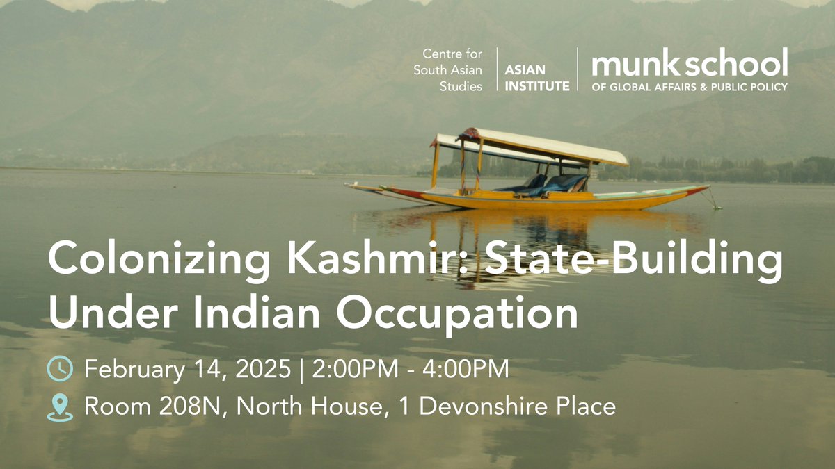 Asian Institute UofT (@ai_uoft) on Twitter photo Seats are almost sold out! Remember to register for this exciting event this Friday <a href="/AI_UofT/">Asian Institute UofT</a> <a href="/munkschool/">Munk School</a>
🔗uoft.me/ColonizingKash… Seats are almost sold out! Remember to register for this exciting event this Friday <a href="/AI_UofT/">Asian Institute UofT</a> <a href="/munkschool/">Munk School</a>
🔗uoft.me/ColonizingKash…