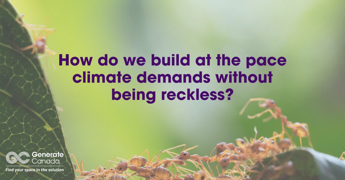 Is it possible to build the energy infrastructure of the future without repeating the mistakes of the past?

This thorny question is at the centre of the latest piece in our No Bad Questions series. 

Check it out  here: generatecanada.ca/solution-stori…