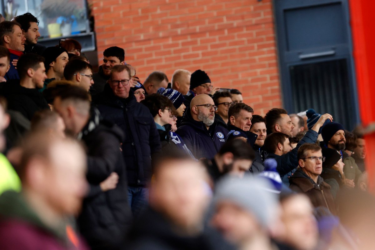 Around 5️⃣0️⃣0️⃣ of you set to join us in Bristol tonight 👋 

Let's get right behind Chally and the boys 💙

#StockportCounty