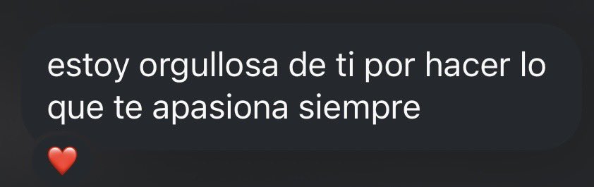 valm2001's tweet image. No les explico lo mucho que este mensaje me alegro mi semana 🥰