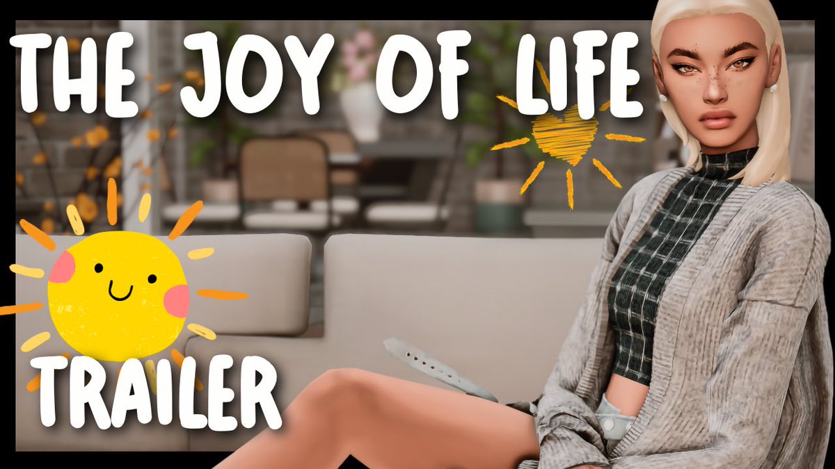 Tovie 🌺 (@tovieplays) on Twitter photo New let’s play coming soon ✨The Joy Of Life legacy challenge Trailer just posted on YouTube ☀️
YOUTUBE LINK ➡️ youtu.be/oBqDVxpzC6M?si…
#TheSims4 <a href="/TheSims/">The Sims</a> <a href="/simsfederation/">SimsFederation</a> @TheSimmersSquad <a href="/SimJammers/">The Sim Jammers💙💜</a> <a href="/SSY_sims/">Sims Streamers and YouTubers</a> New let’s play coming soon ✨The Joy Of Life legacy challenge Trailer just posted on YouTube ☀️
YOUTUBE LINK ➡️ youtu.be/oBqDVxpzC6M?si…
#TheSims4 <a href="/TheSims/">The Sims</a> <a href="/simsfederation/">SimsFederation</a> @TheSimmersSquad <a href="/SimJammers/">The Sim Jammers💙💜</a> <a href="/SSY_sims/">Sims Streamers and YouTubers</a>