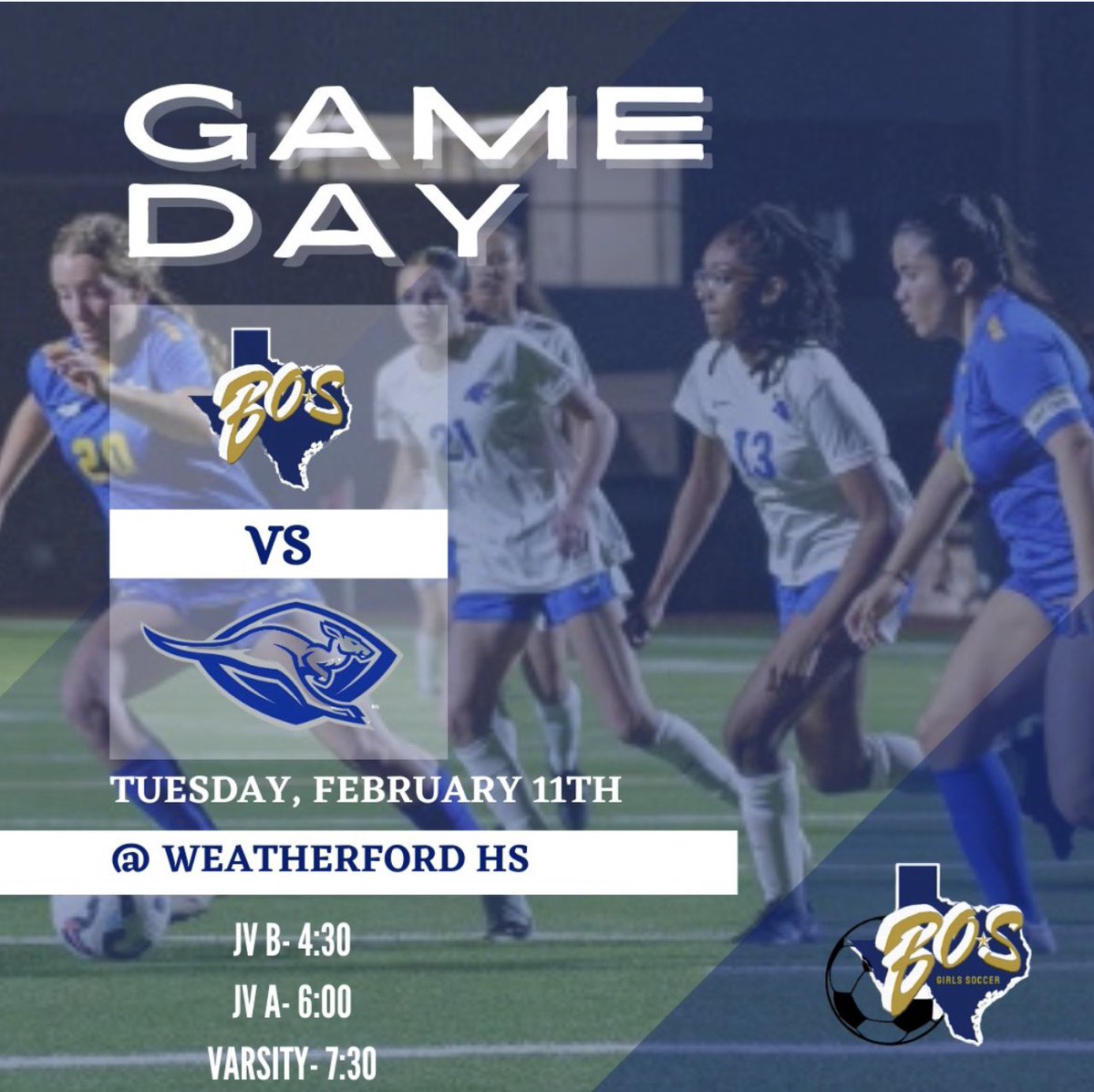bosladysoccer23's tweet photo. It’s Game Day for your Lady Pioneers! https://t.co/Ybjqjhcy8z