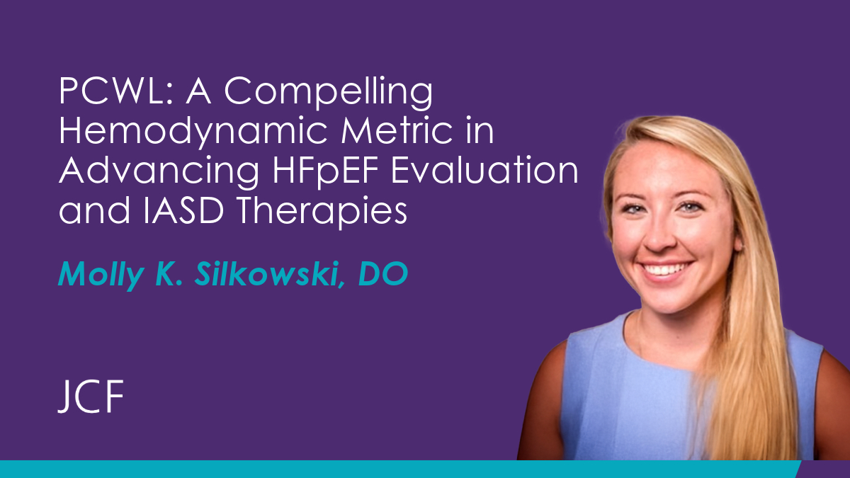 Workload-corrected PCWP normalized to body weight (PCWL) is a recently defined hemodynamic metric that may have value in assessment of HFpEF in interatrial shunt device (IASD) studies.  

Learn more in our latest Perspectives piece.
#THT2025  

bit.ly/3WYAEpH