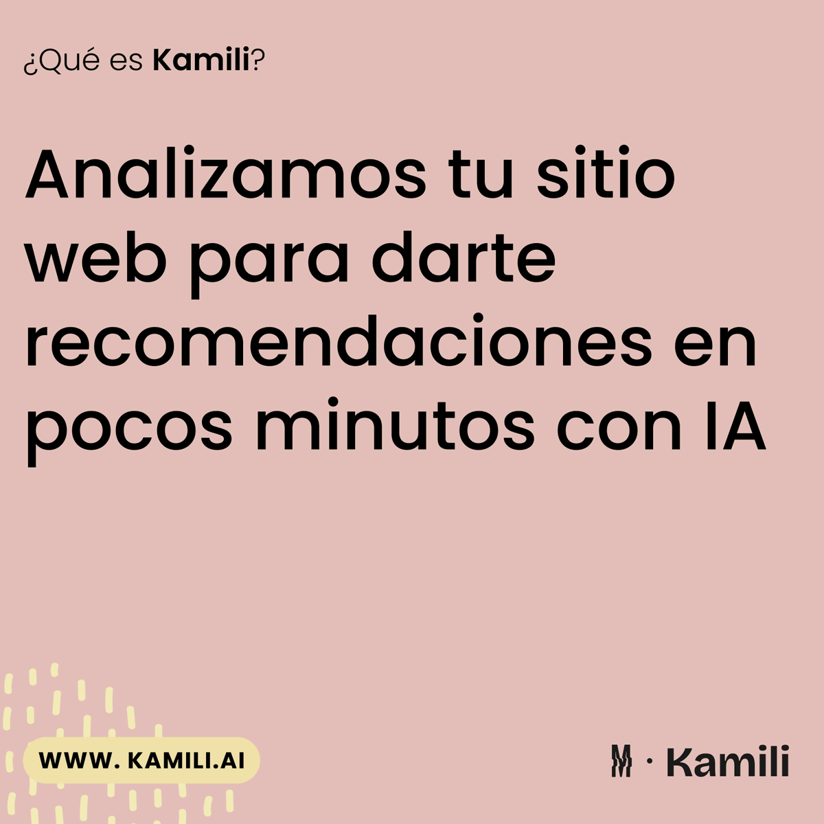 ¡Hola! Kamili ya está disponible para prueba gratuita en <a href="/ProductHunt/">Product Hunt 😸</a>  - Una IA que hace el análisis web más humano y efectivo. Sin complicaciones. Tu apoyo significa mucho para nosotros ➡️ producthunt.com/posts/kamili

#ProductHunt #launching #UXDesign #uiuxdesign