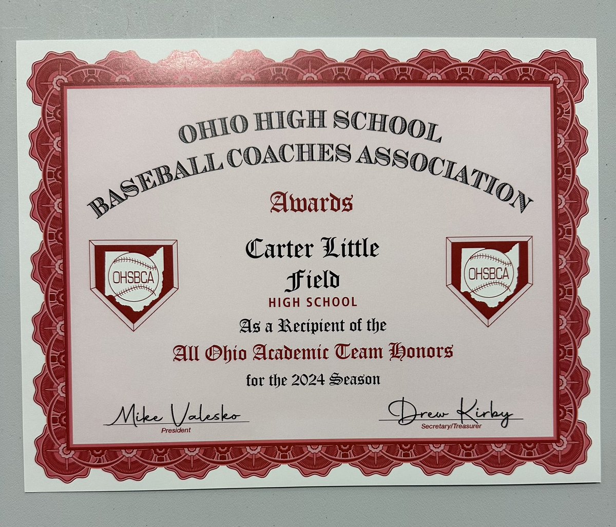 Field HS Baseball tweet media