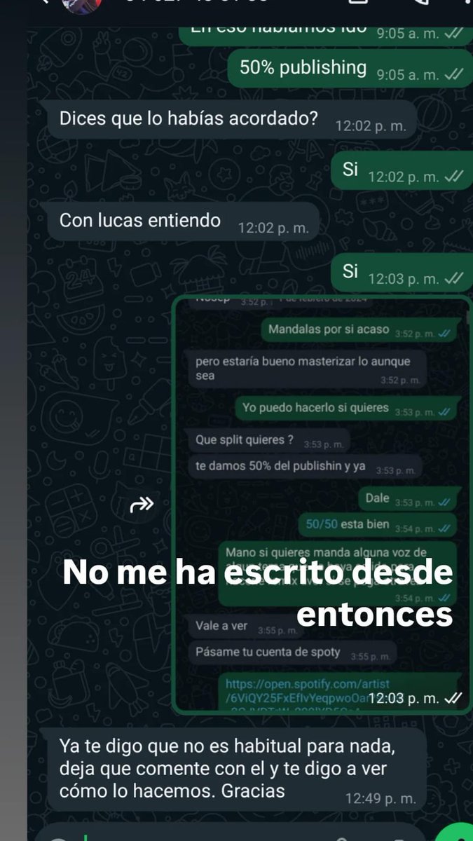 wgspky's tweet photo. encima trata de bajarme mi porcentaje del tema https://t.co/CcXrCUEOwt