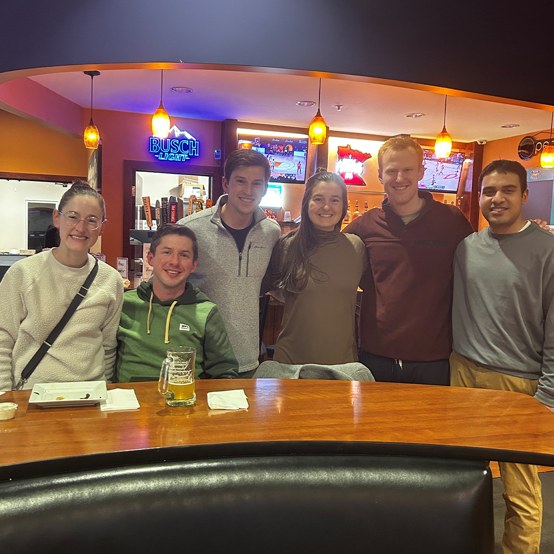 MayoMN_RadRes's tweet photo. 🎳 Our radiology residents & fellows had a blast at bowling night with friends & family! Great food, fun, and friendly competition made for a perfect evening. Who’s ready for the next round? 😄
#RadLife #BowlingNight #RadiologyCommunity #WorkHardPlayHard https://t.co/zZmfG5LURS