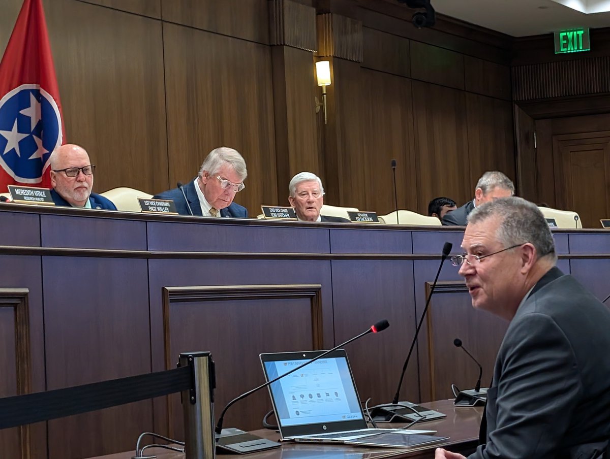 Kudos to Dr. Herb Byrd III <a href="/UTIPS_VP/">Herb Byrd III</a> who provided the Senate State &amp; Local Gov. with an update on IPS agencies including our partners at <a href="/UT_MTAS/">MTAS</a>  and their work with local governments.