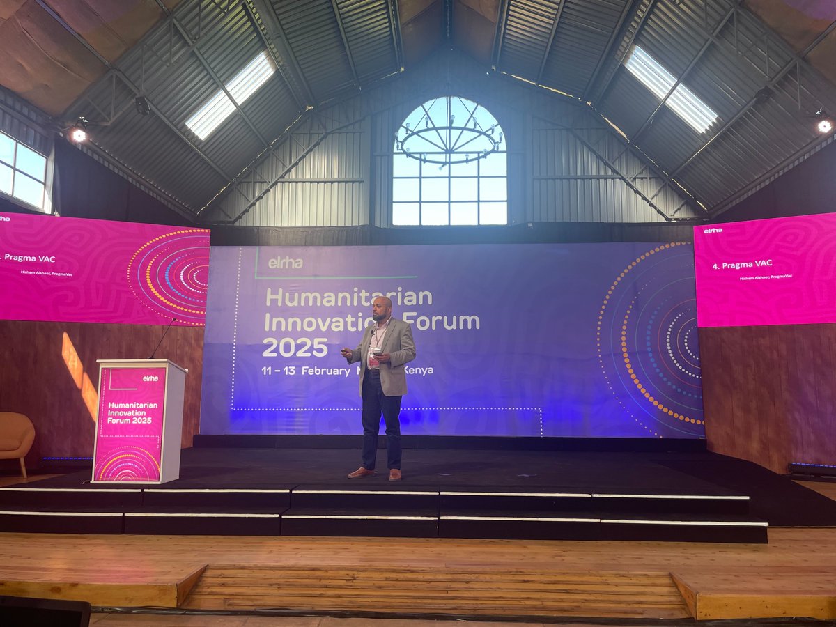 HumanitarianGC's tweet image. We're at the @Elrha Innovation Forum in Nairobi this week, and are proud to see CHIC-supported innovators, @ogowhealth, Pragmatic Innovation and @safeh2oapp pitching their bold ideas to a room of humanitarian innovation friends!