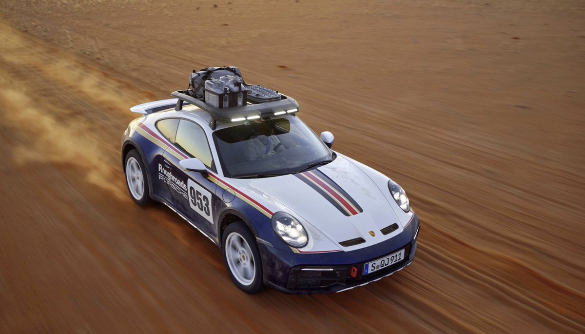 XaaronReviews's tweet photo. Porsche's 911 Dakar will be Re-Born as a Hybrid in 2026!!!!!!! @XaaronReviews #Porsche #viral #stockmarketcrash #SuperBowl #kartatili #remove #godogen https://t.co/X3hhoR5wLu