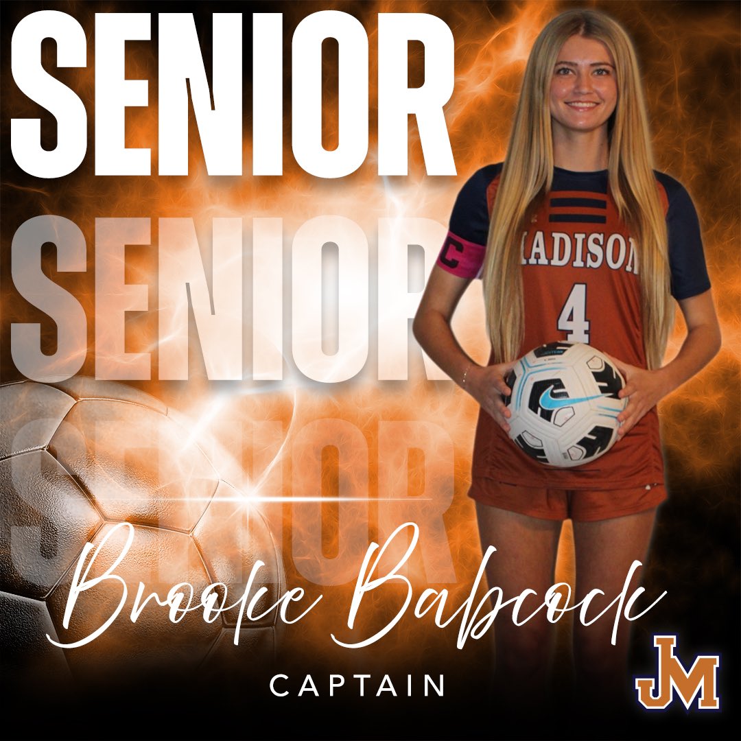🎇🎇 Senior Spot light 🎇🎇

Brooke is a 4 year letterman and a 3 year captain. She can be found playing centerback. Brooke is the anchor of the back line and is hard to spot as she is a blur walking down the opposing team’s attackers!!!
