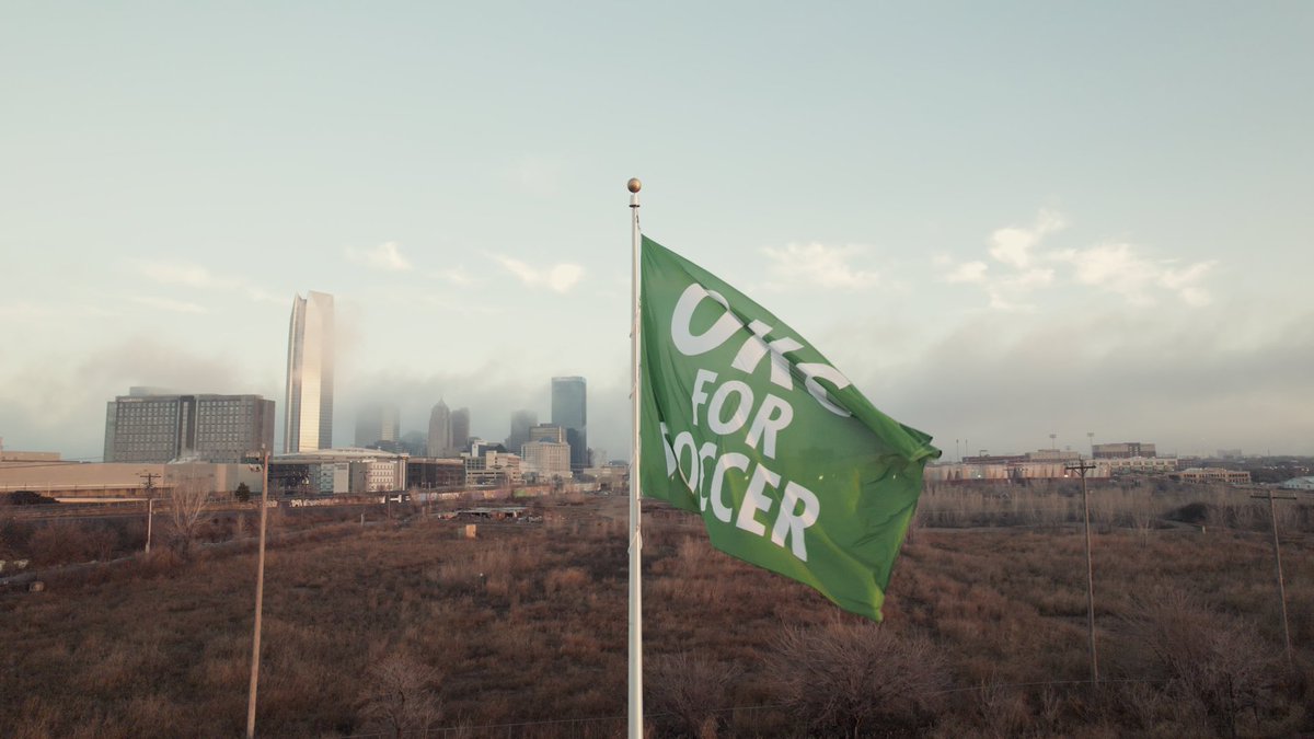 echo_invest's tweet photo. Yesterday, we commemorated the site of the @maps4okc multipurpose stadium in a unique way...with a flag raising! We're honored to partner with @cityofokc on a what will be yet another world-class asset that adds to the vibrancy of downtown OKC.

MORE: https://t.co/hHzjNQNTKu https://t.co/WS8DSYRuN7