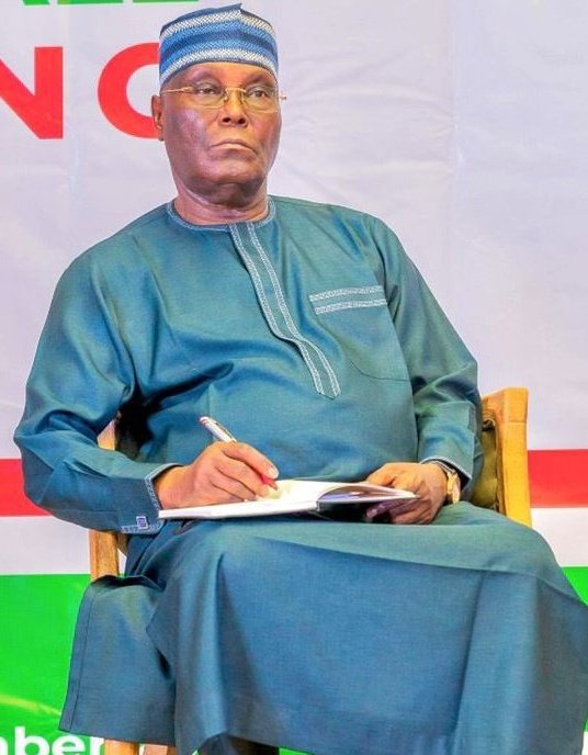 Atikulates_'s tweet photo. "We will restore the citizen's confidence in Nigeria as one indivisible, indissoluble, ethnically diverse but strong country that will protect and secure socio-economic benefits for all."

 - Atiku Abubakar https://t.co/dwxd3BFZMY